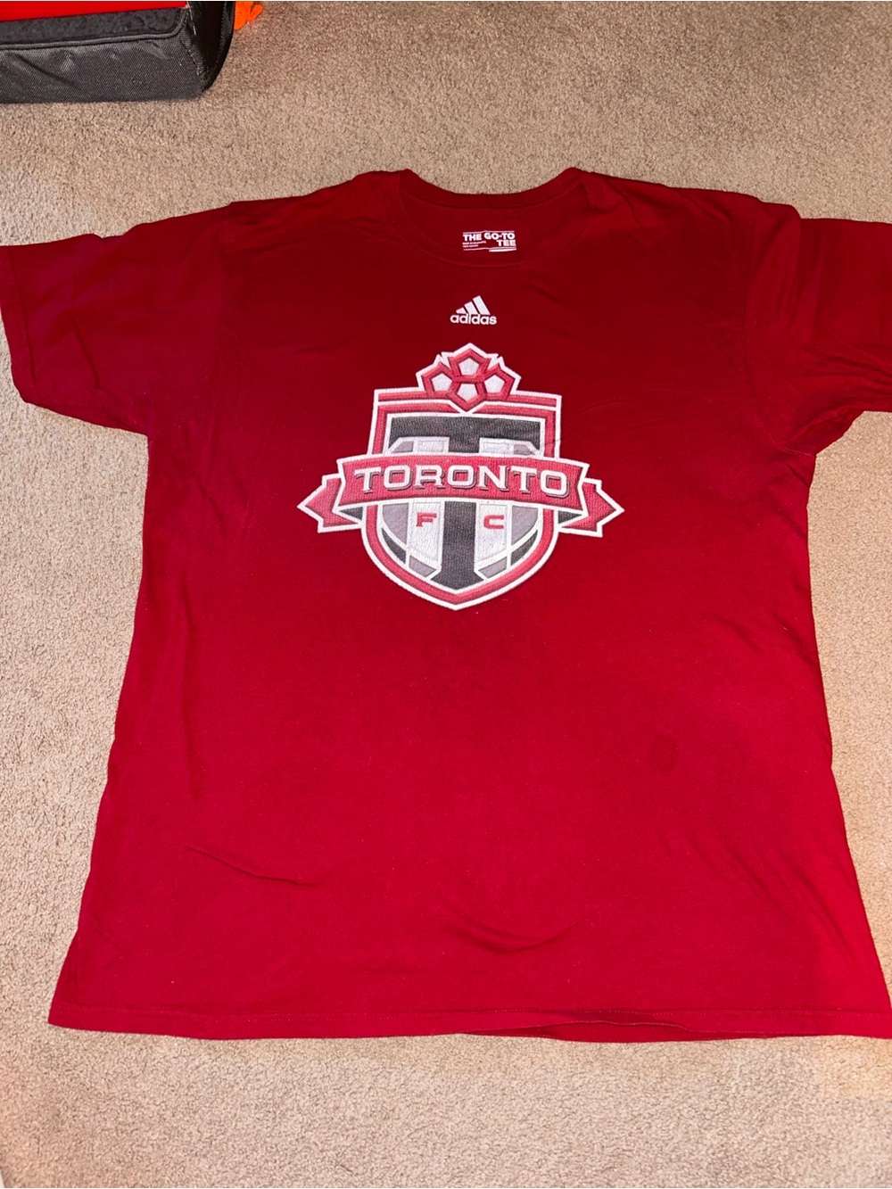 adidas Toronto FC Red Short Sleeve Tee